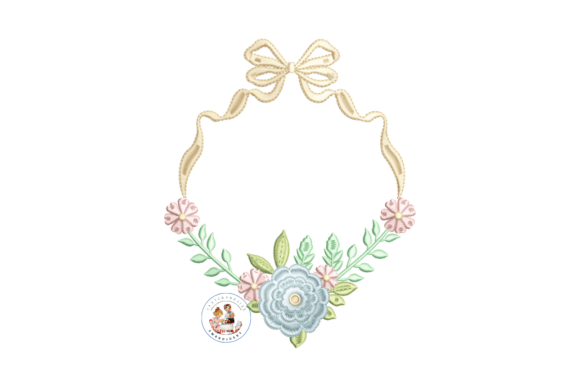 Download Floral Monogram Frame - Gram Collection