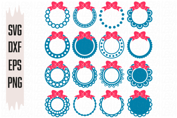 Download Bow, Frame, Monogram Frame - Gram Collection