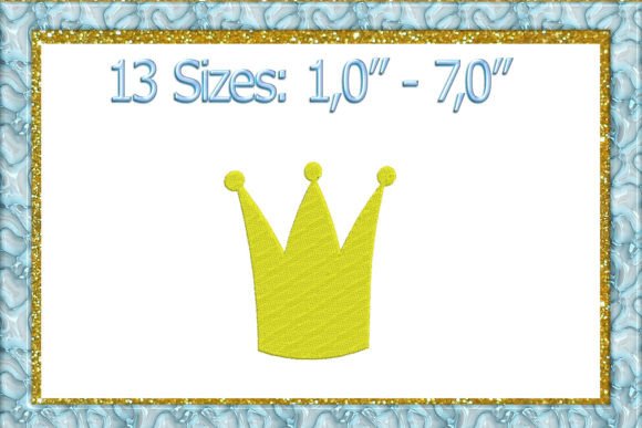 Download Crown Embroidery Design - Premium Resources